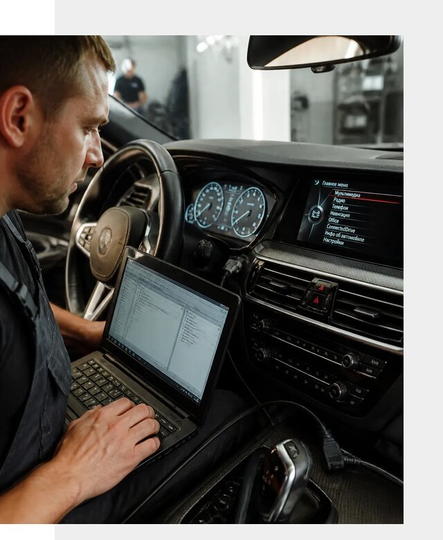 Русификация приборной панели BMW для авто в Сердобске от компании
