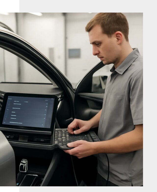 Русификация мультимедиа автомобилей Lynk Co в Сердобске