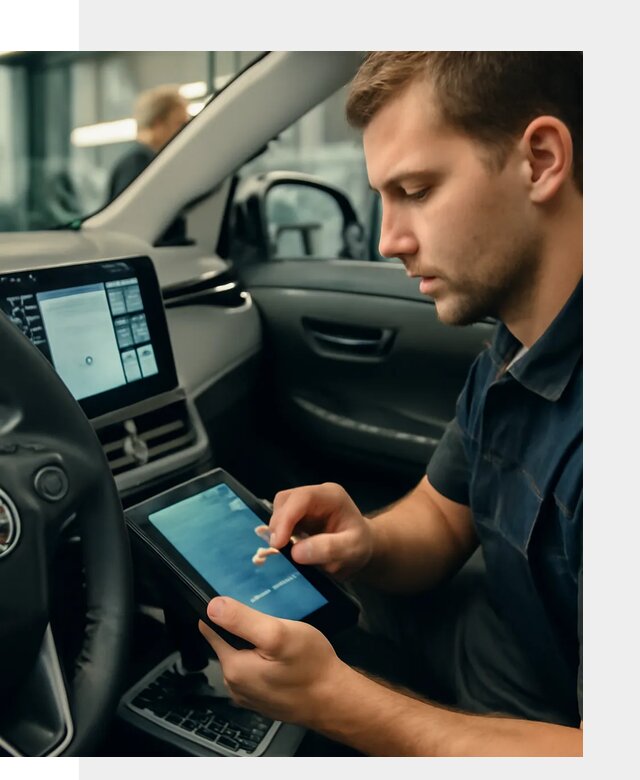 Установка приложений Toyota на мультимедиа в Сердобске